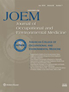 Journal Of Occupational And Environmental Medicine