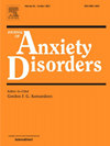 Journal Of Anxiety Disorders