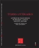 Etudes Litteraires