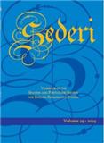 Sederi-yearbook Of The Spanish And Portuguese Society For English Renaissance St