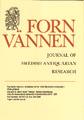 Fornvannen-journal Of Swedish Antiquarian Research